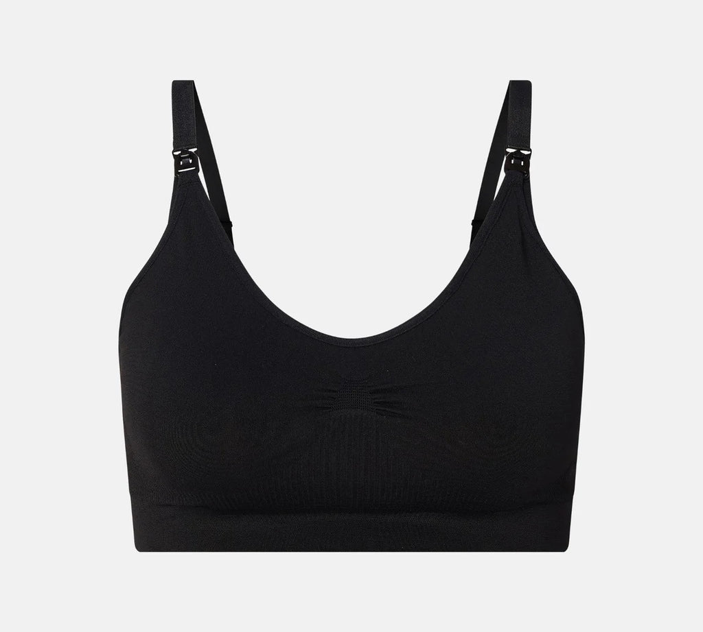 Hura Sensil Breeze Seamless Nursing Bra Black M/L Lola&Lykke