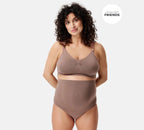 Sutien de alaptare fara cusaturi Hura Sensil Breeze Deep Taupe M/L Lola&Lykke