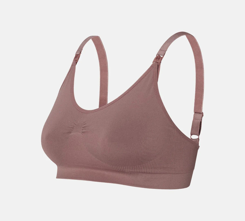 Sutien de alaptare fara cusaturi Hura Sensil Breeze Deep Taupe M/L Lola&Lykke