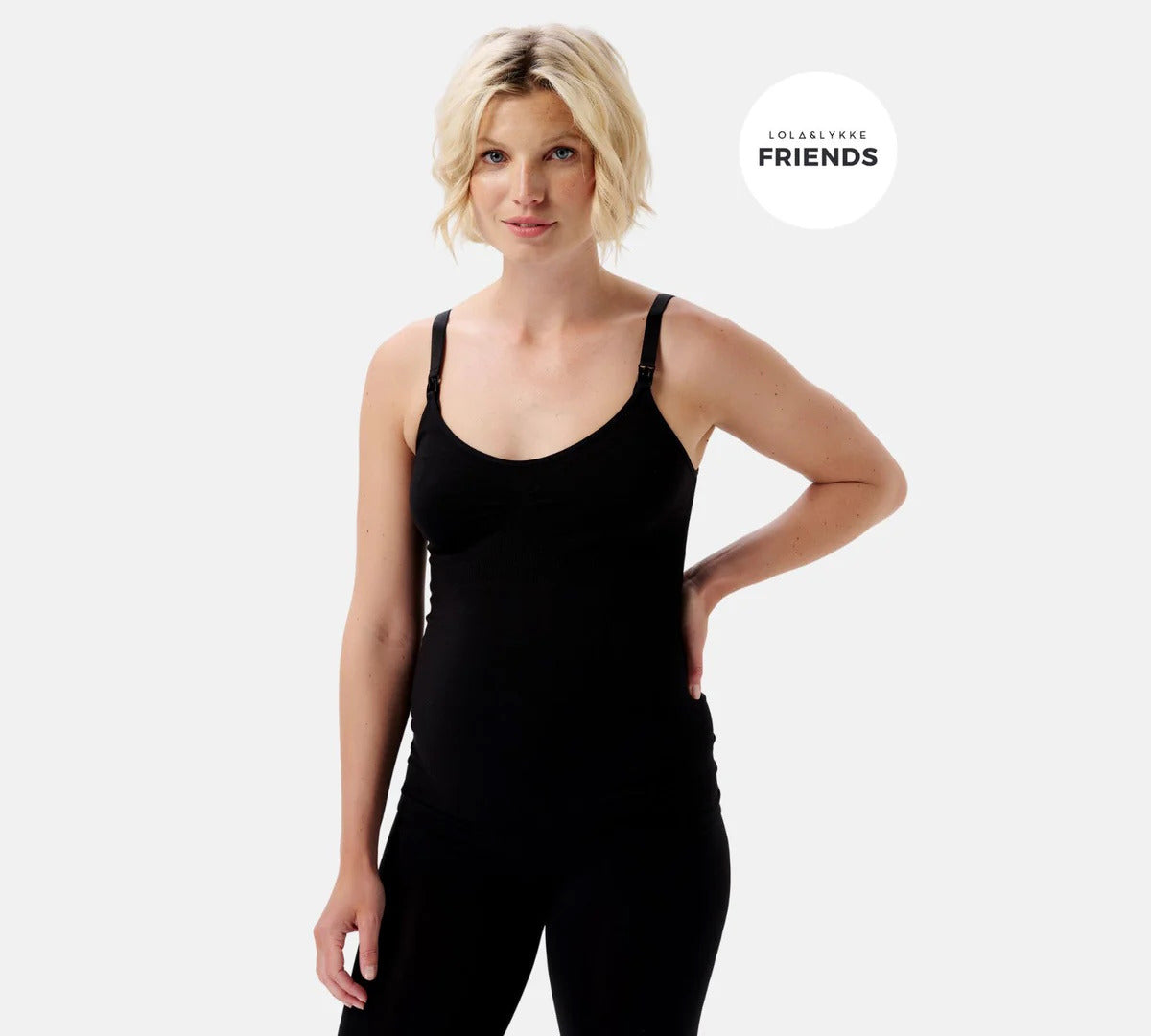 Maiou alaptare fara cusaturi Evi Sensil Breeze Negru XS/S Lola&Lykke