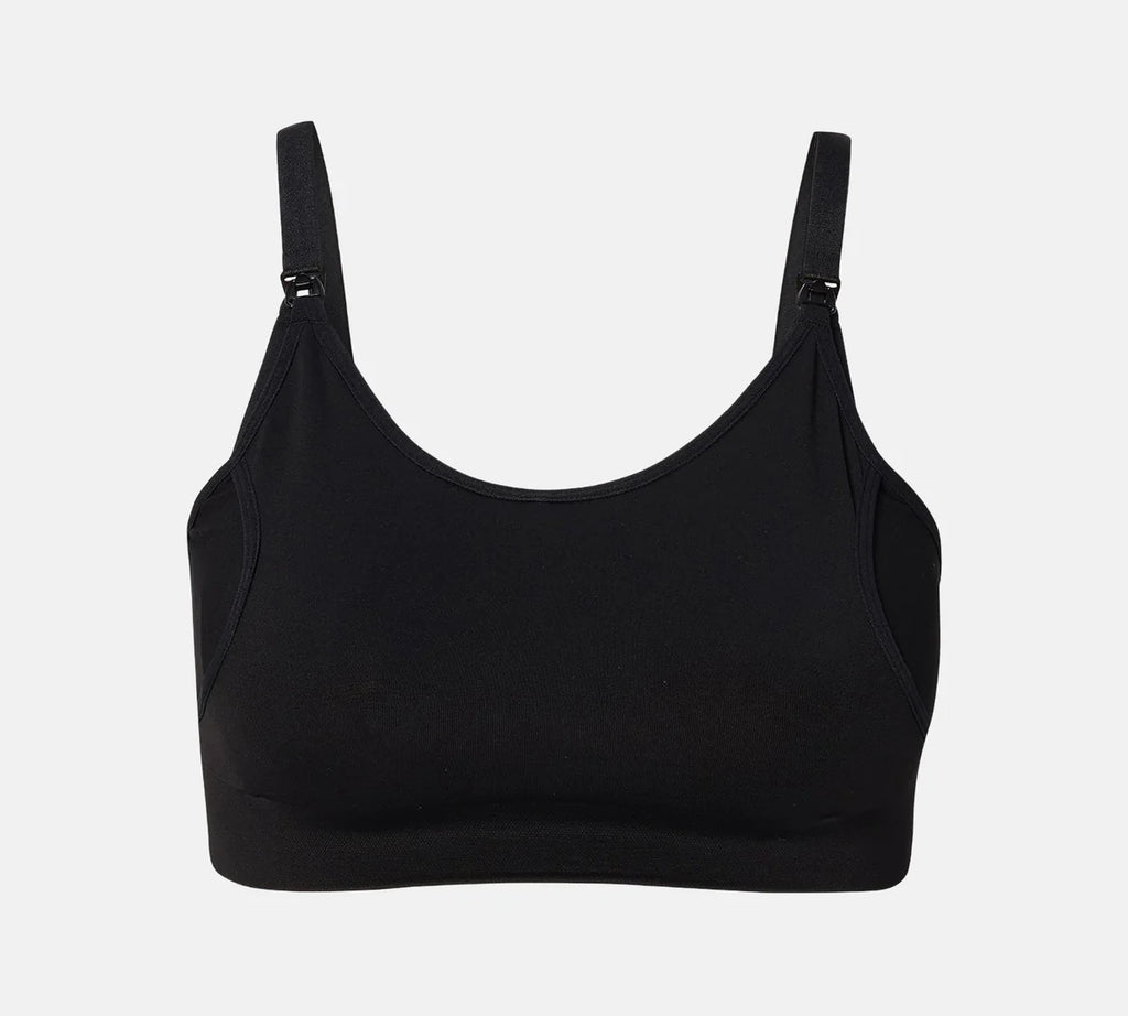 MAE Sensil Breeze Seamless Nursing Bra XL/XXL Black Lola&Lykke