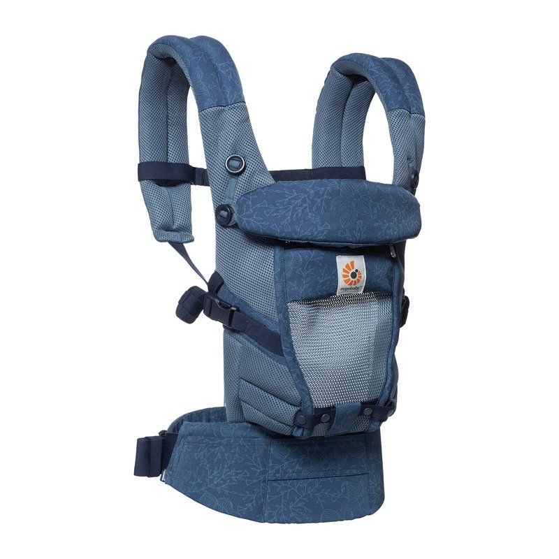 Marsupiu Adapt Cool Air Mesh Blue Blooms, pana la 20 Kg