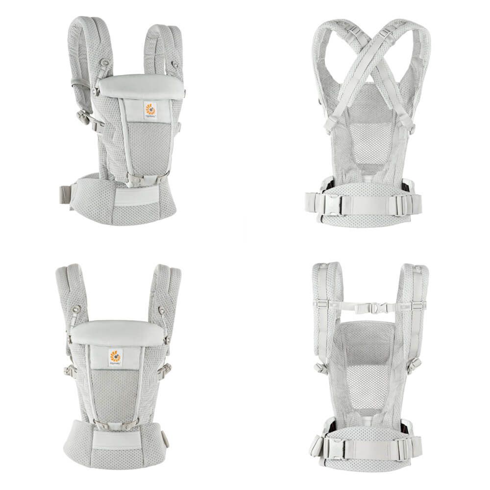Ergobaby Adapt Soft Flex Mesh Pearl Grey Baby Carrier