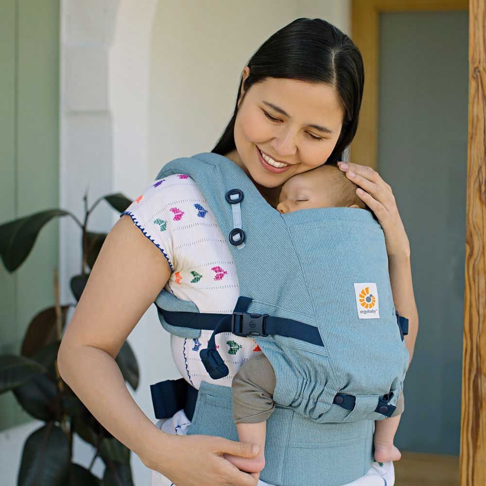 Marsupiu Ergobaby Adapt Heritage Blue