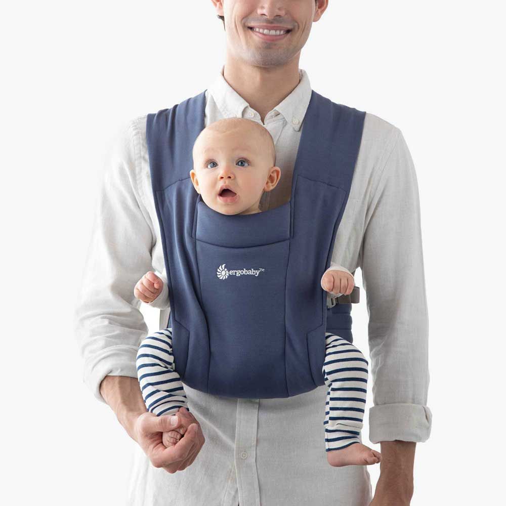 Marsupiu Ergobaby Embrace Soft Navy