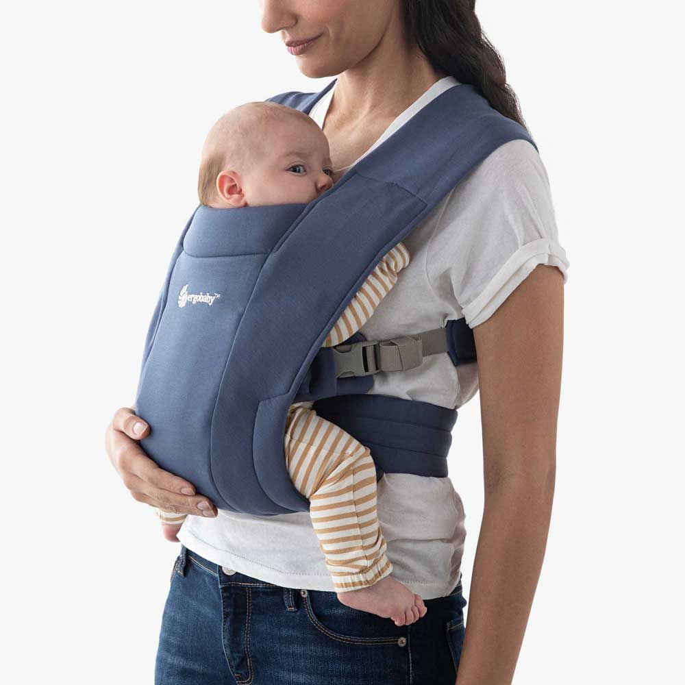 Marsupiu Ergobaby Embrace Soft Navy
