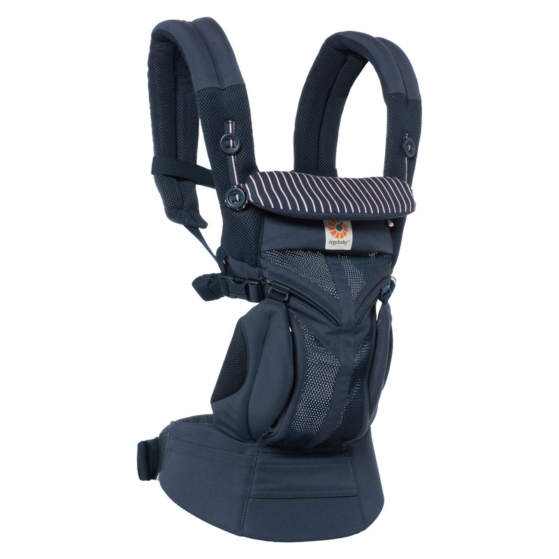 Marsupiu Omni 360 Cool Air Mesh Pink Stripes, pana la 20 KG