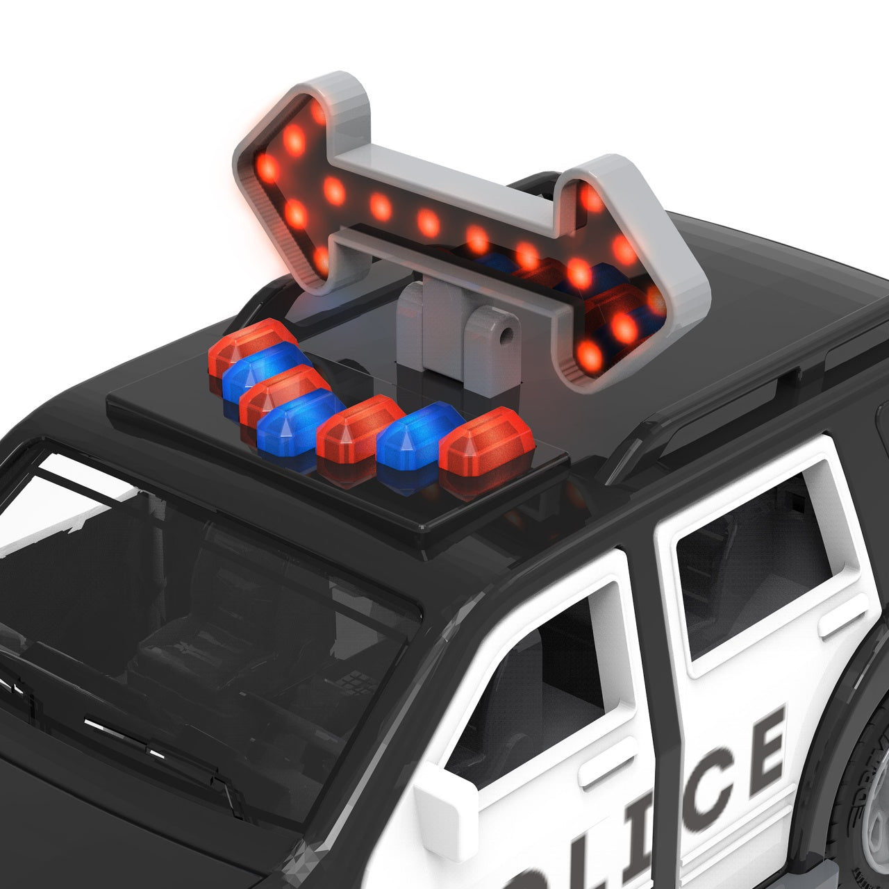 Police SUV Micro Driven