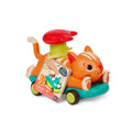 BToys Masinuta pisicuta cu sistem push&go, fara baterii, peste 18 luni