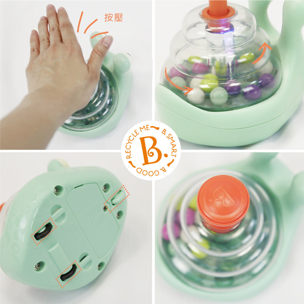 B.Toys Dancing Snail with Lights and Balls