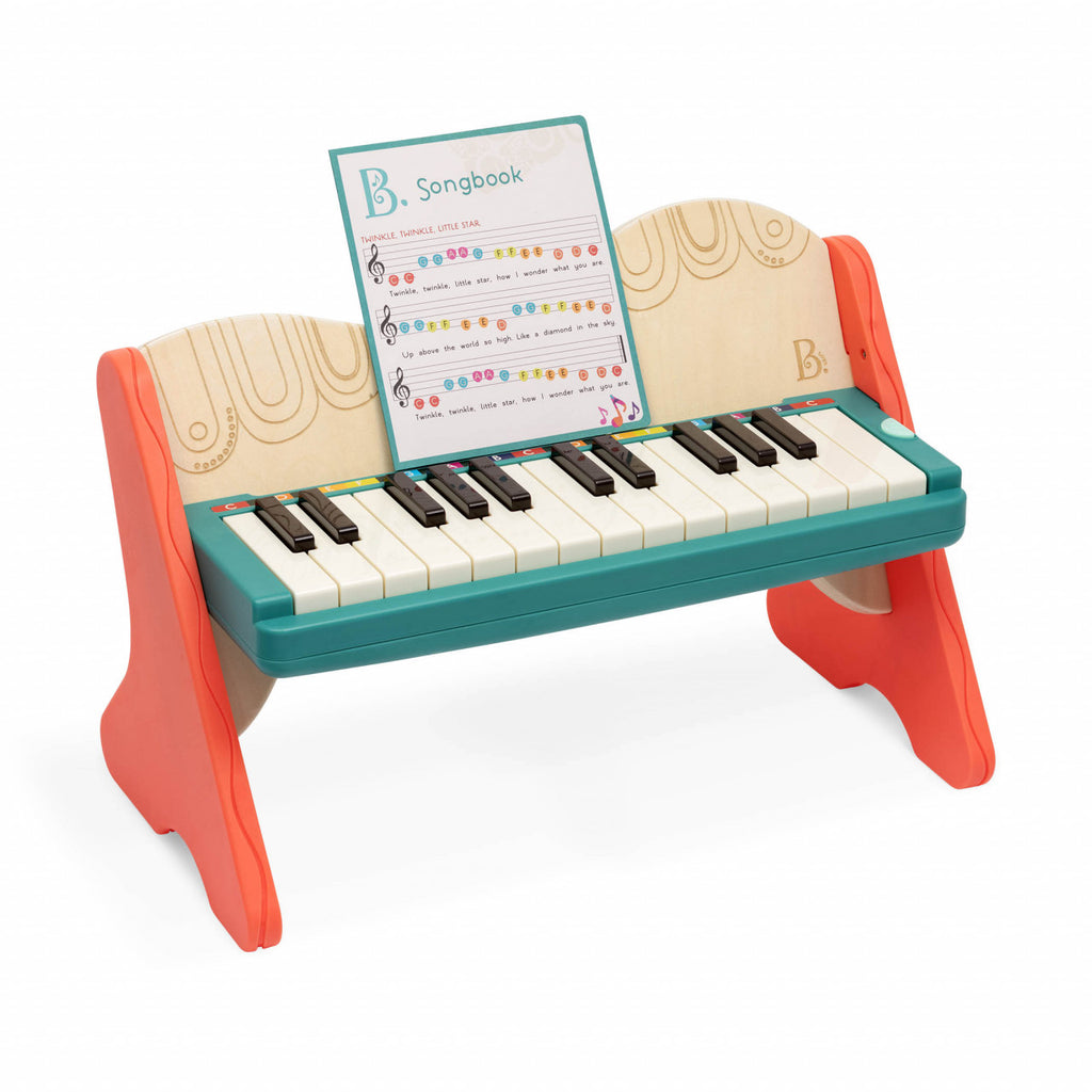 B.Toys Wooden Musical Mini Piano