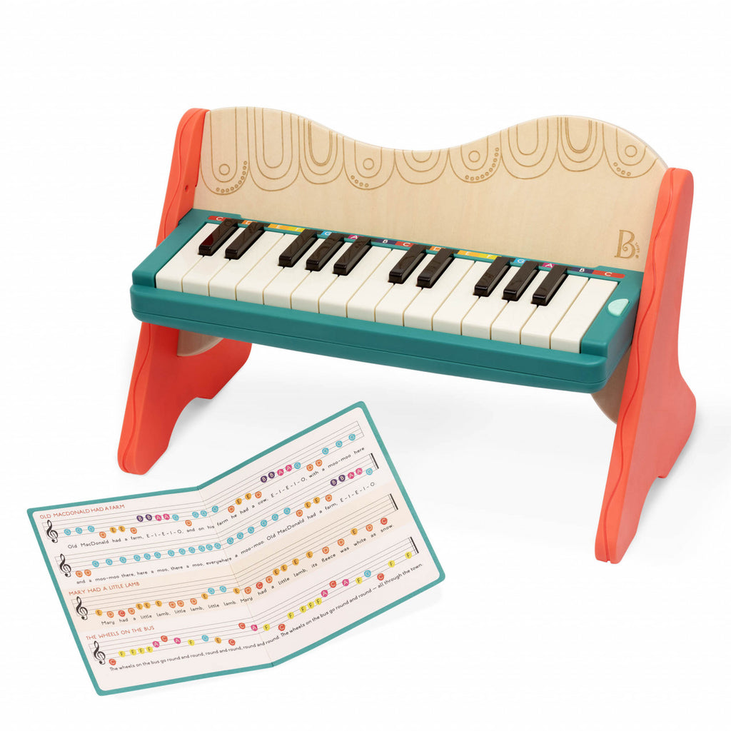 B.Toys Wooden Musical Mini Piano