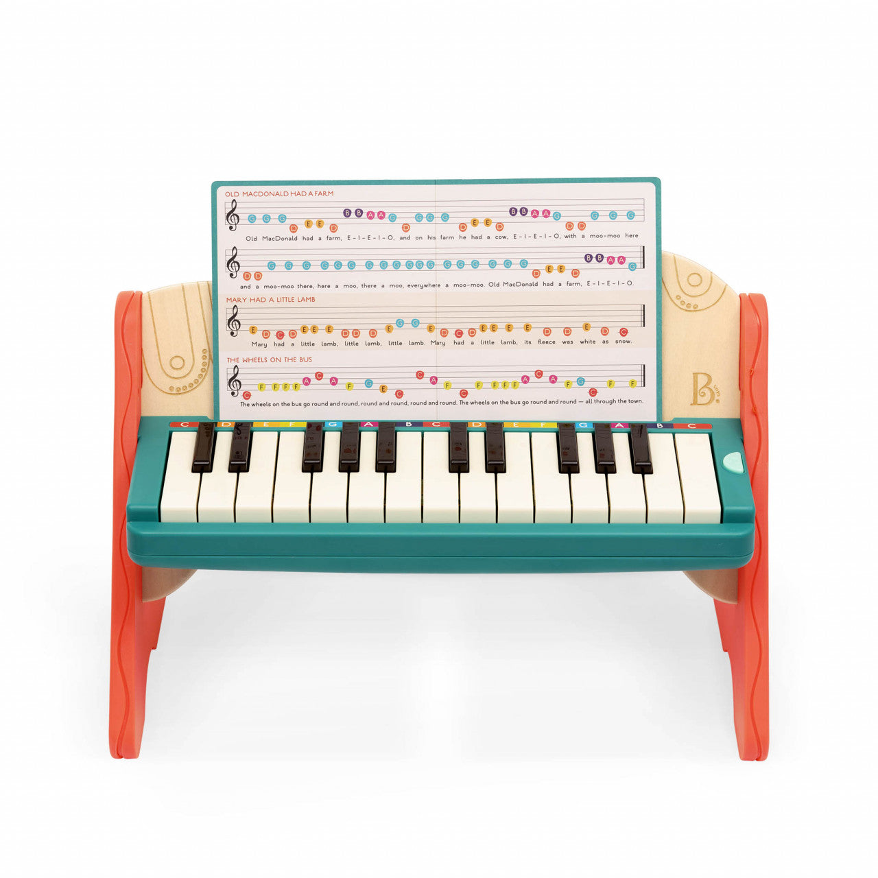 B.Toys Wooden Musical Mini Piano