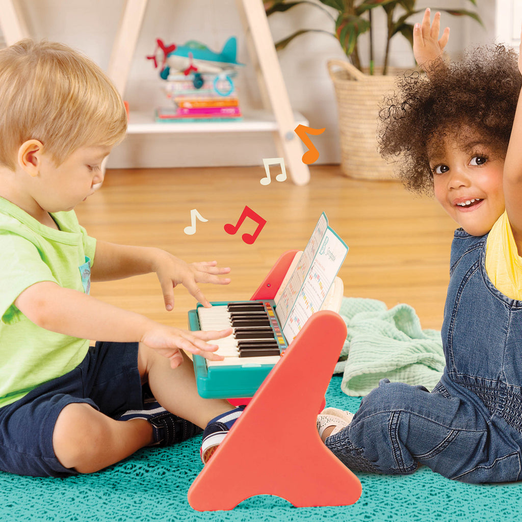 B.Toys Wooden Musical Mini Piano