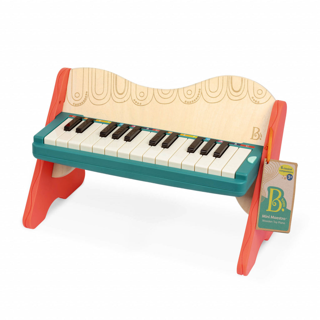B.Toys Wooden Musical Mini Piano