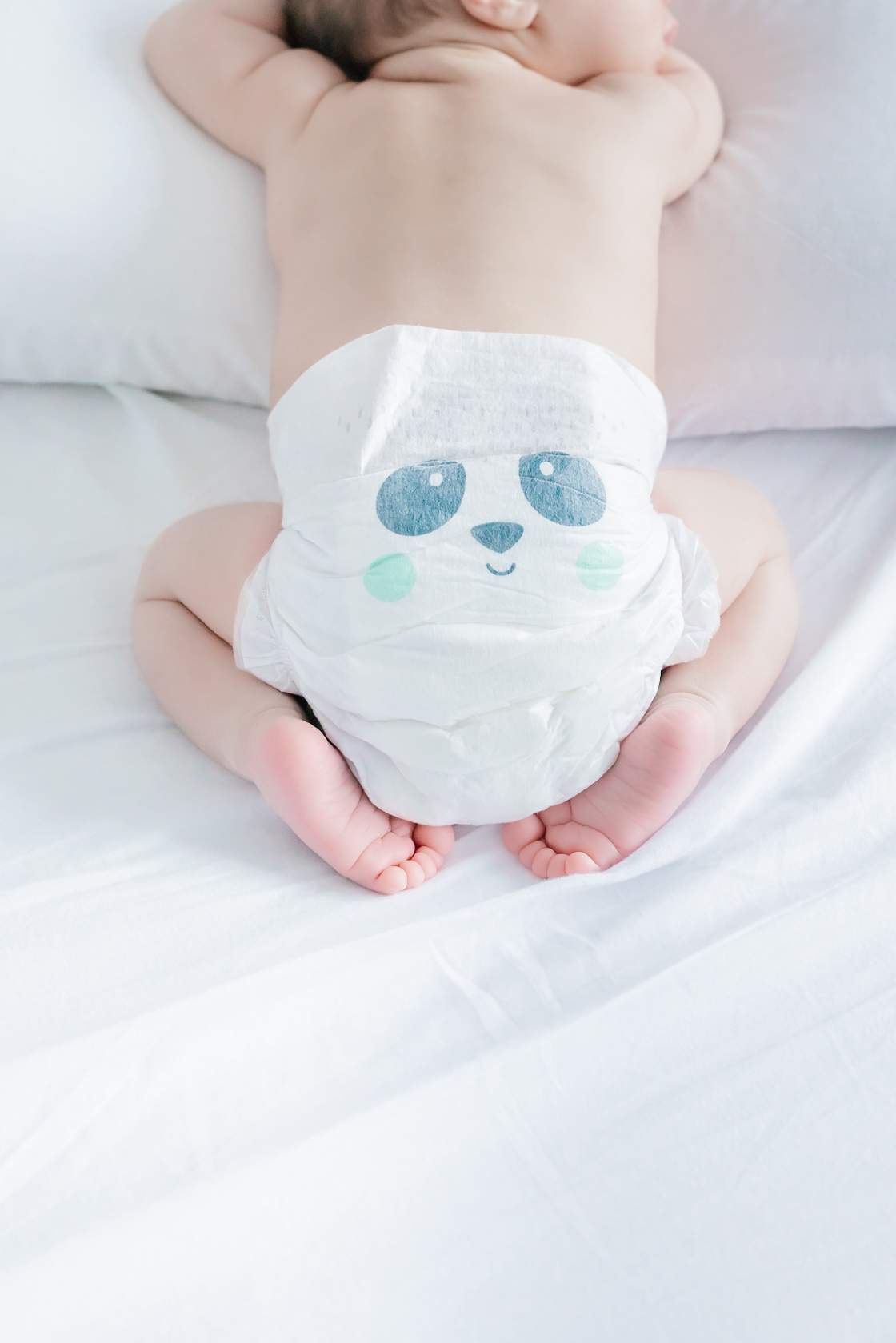 Eco-Friendly Hypoallergenic Diapers Kit&Kin, Size 2, 4-8 kg, 152 pcs
