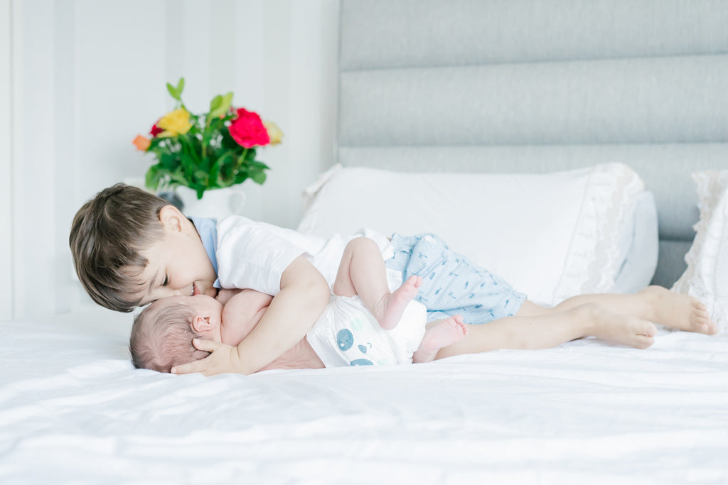 Eco-Friendly Hypoallergenic Diapers Kit&Kin, Size 2, 4-8 kg, 152 pcs