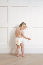 Eco-Friendly Hypoallergenic Diaper Pants Kit&Kin XXL, Size 7, 17 kg+, 96 pcs