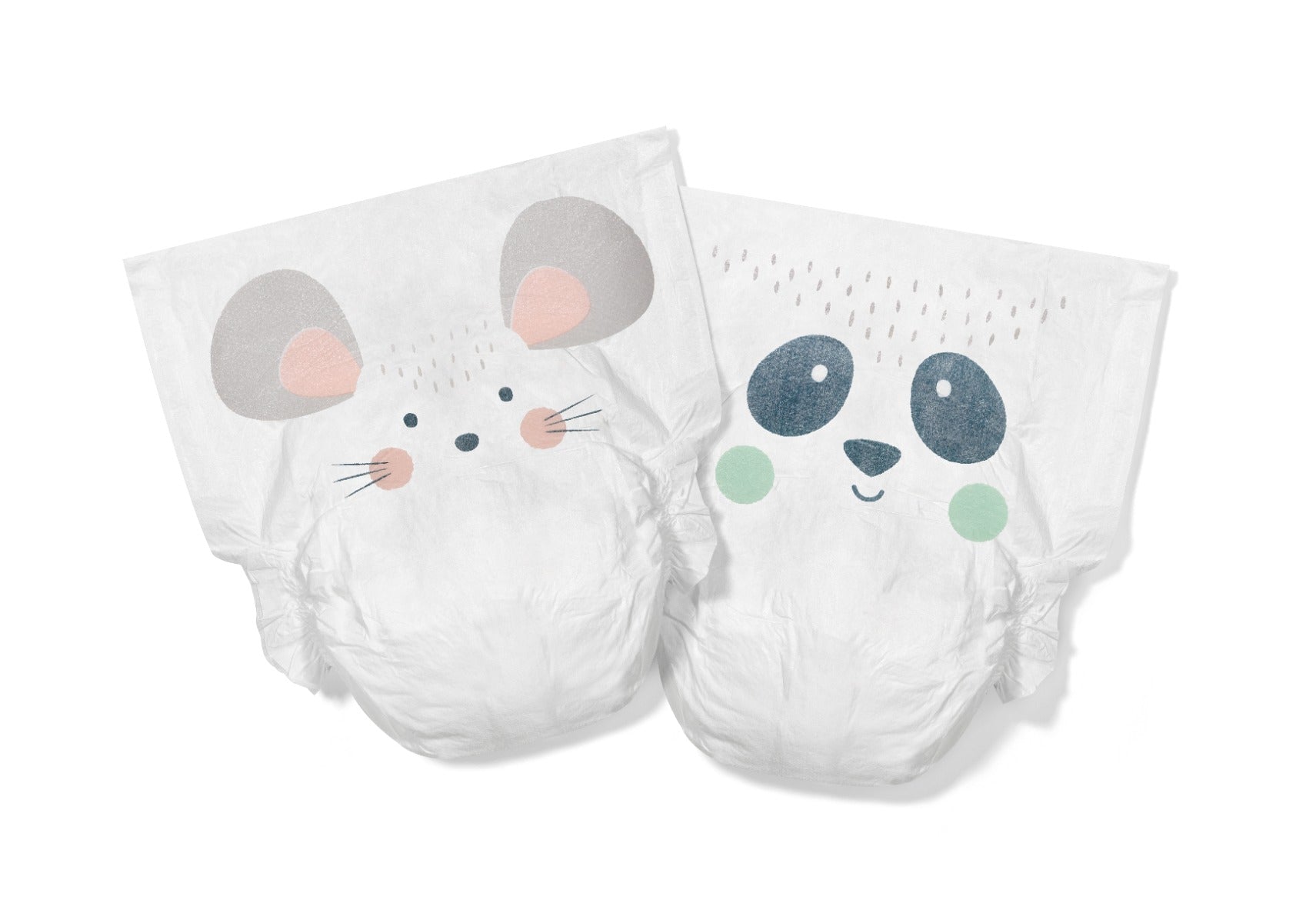 Scutece Hipoalergenice Eco Kit&Kin, Marimea 2, 4-8 kg , 38 buc