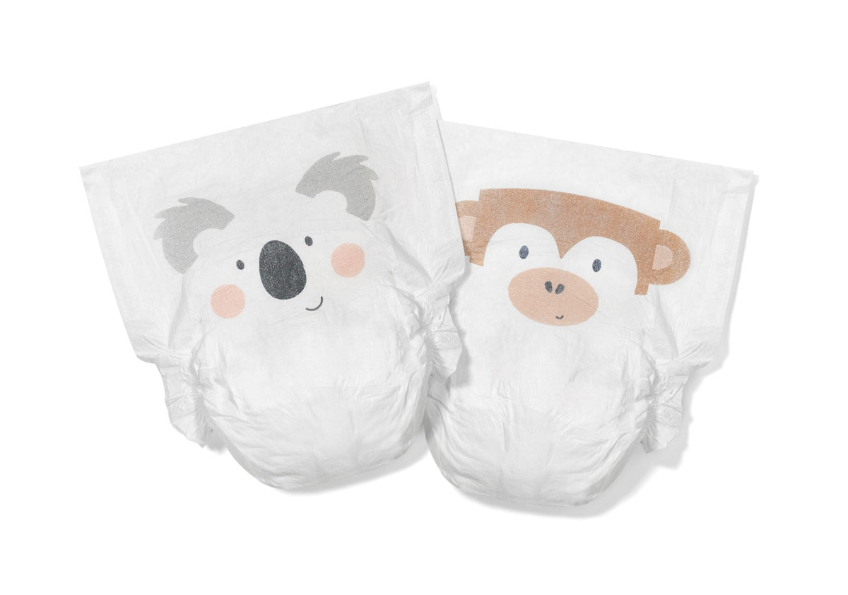 Kit and Kin Scutece Hipoalergenice Eco Marimea 5, 11 kg+, 28 buc, certificate FSC, Dermatest, Alergy Certified
