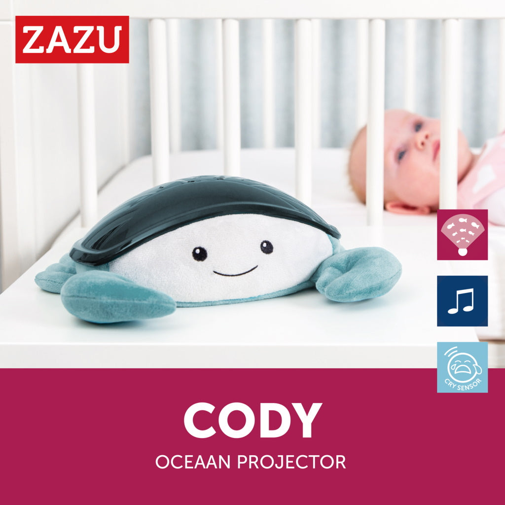 Cody the Crab - Musical Projector with Moving Waves