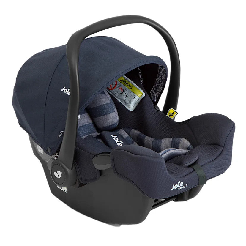 Joie - Carucior pentru copii multifunctional 3 in 1 Versatrax E Navy Blazer (Carucior Versatrax E + Landou Ramble + scoica i-Snug)