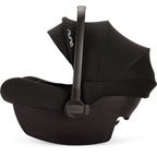 Nuna - Set scoica auto i-Size PIPA Lite Caviar R129 + Baza isofix BASE next i-Size pentru PIPA Lite, testata ADAC