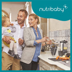 Babymoov - Robot multifunctional 5 in 1 Nutribaby (+) Industrial Grey