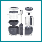 Babymoov - Robot multifunctional 5 in 1 Nutribaby (+) Industrial Grey