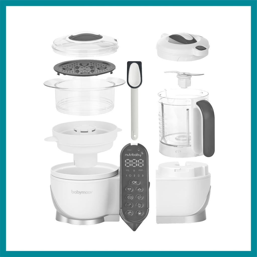 Babymoov - Robot multifunctional 5 in 1 Nutribaby (+) Loft White