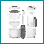 Babymoov - Robot multifunctional 5 in 1 Nutribaby (+) Loft White