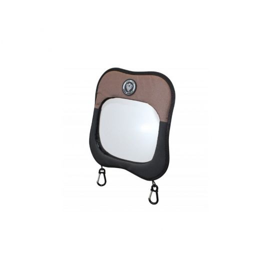Prince Lionheart Brown Car Backseat Mirror for Child Surveillance