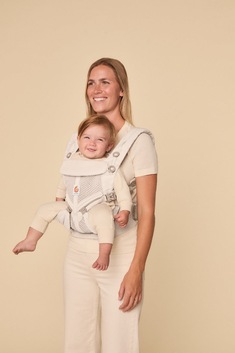 Marsupiu Ergobaby , Omni 360, Mesh , Natural Beige
