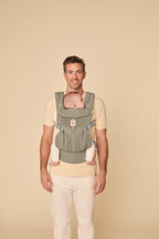 Marsupiu Ergobaby, Omni 360, Mesh , Soft Olive