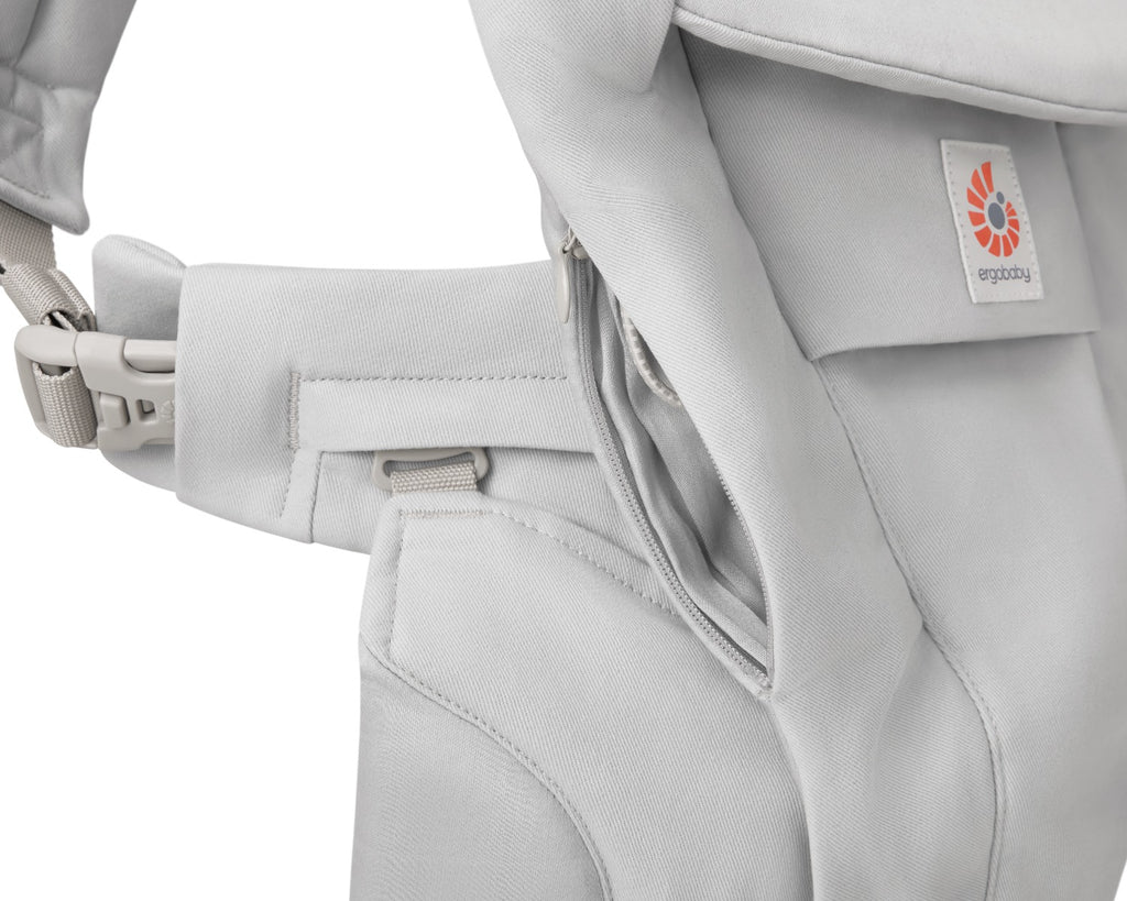 Marsupiu Omni Deluxe Cotton Pearl Grey