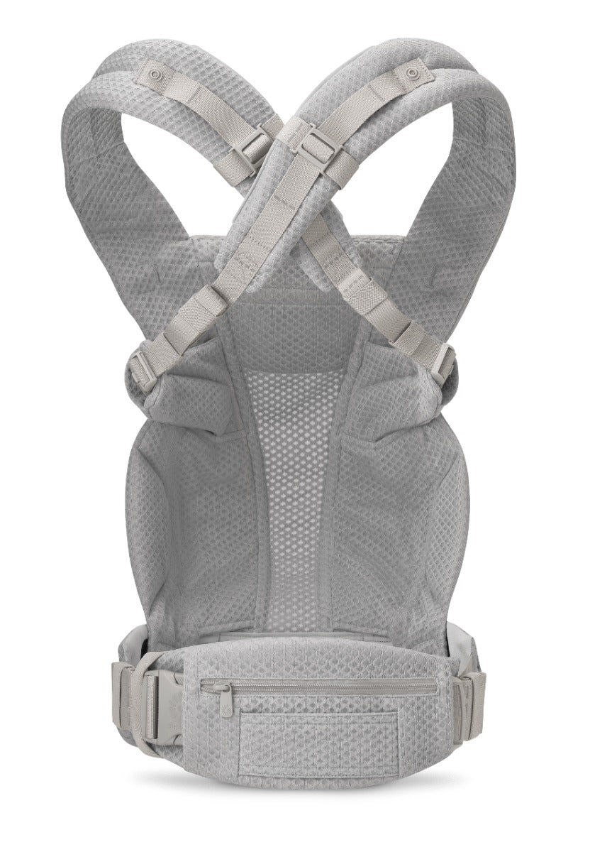Marsupiu Omni Deluxe Mesh Pearl Grey Ergobaby