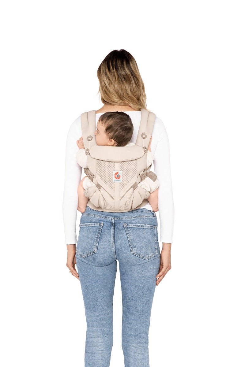 Marsupiu Ergobaby , Omni 360, Mesh , Natural Beige