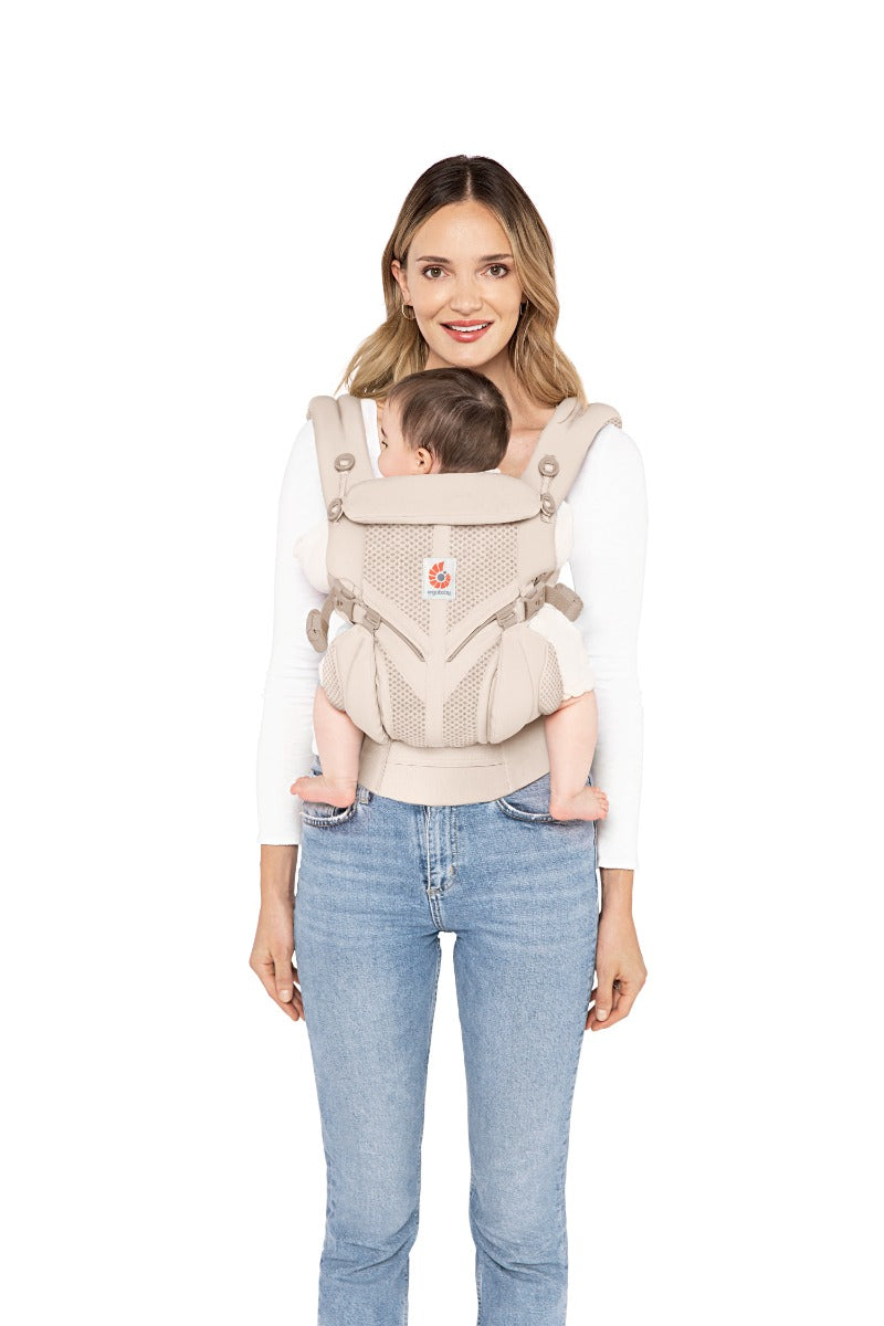 Marsupiu Ergobaby , Omni 360, Mesh , Natural Beige