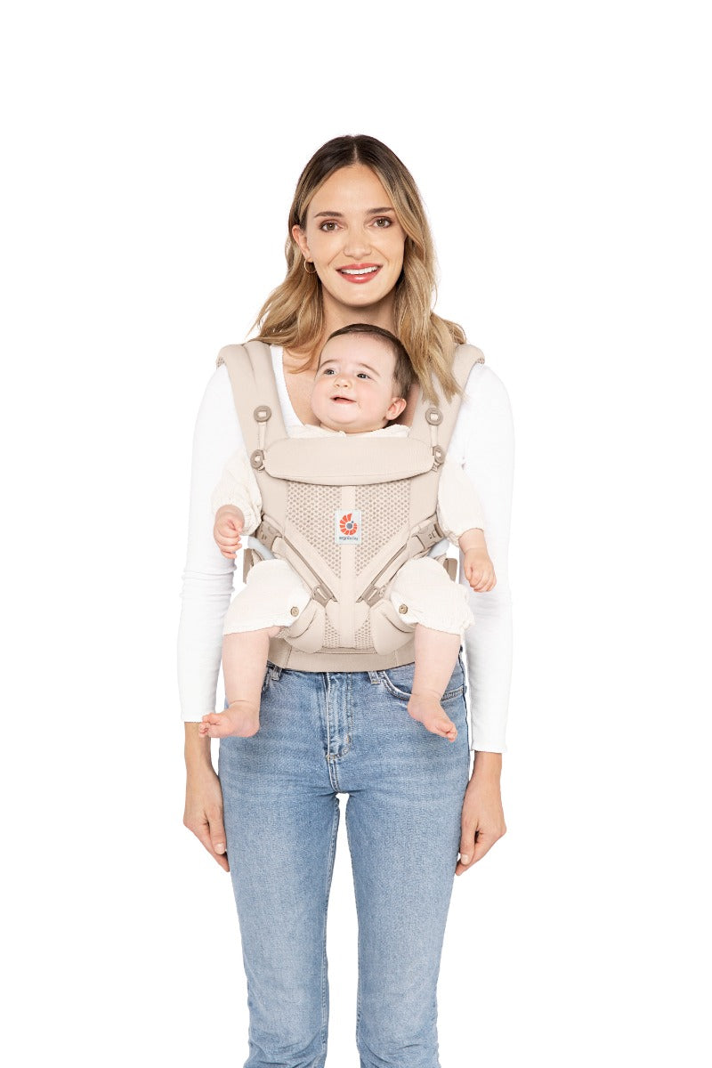 Marsupiu Ergobaby , Omni 360, Mesh , Natural Beige