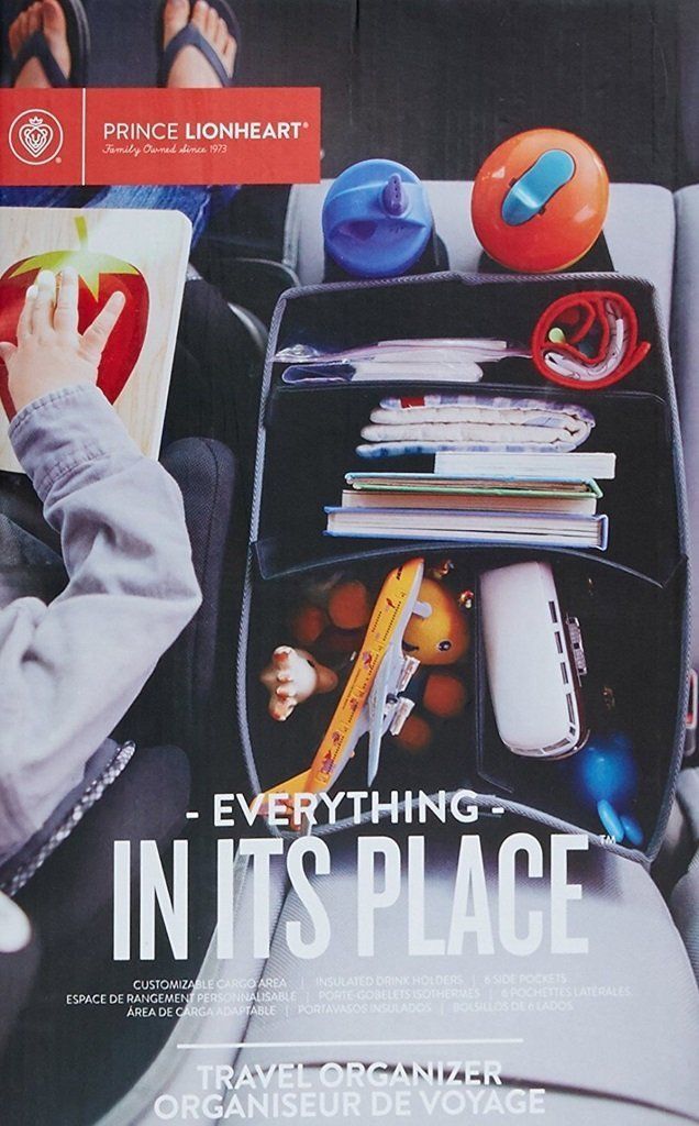 Prince Lionheart Backseat Organizer, Black