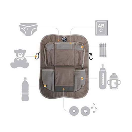 Universal Car Seat Organizer Prince Lionheart Beige