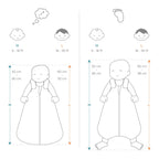 Sac de dormit 2 in 1, On The Move, Starry Mint, 6-18 LUNI, 0.5TOG, Ergobaby