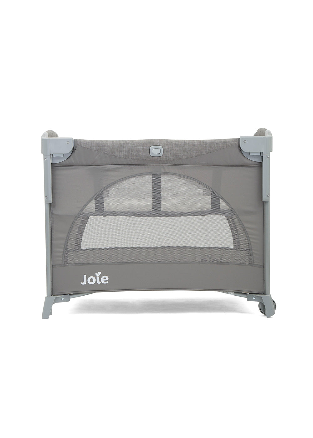 Joie - Patut pliant pentru cosleeping Kubbie Foggy Gray