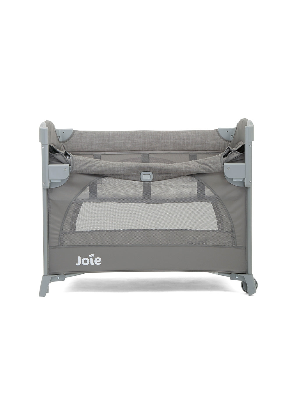 Joie - Patut pliant pentru cosleeping Kubbie Foggy Gray