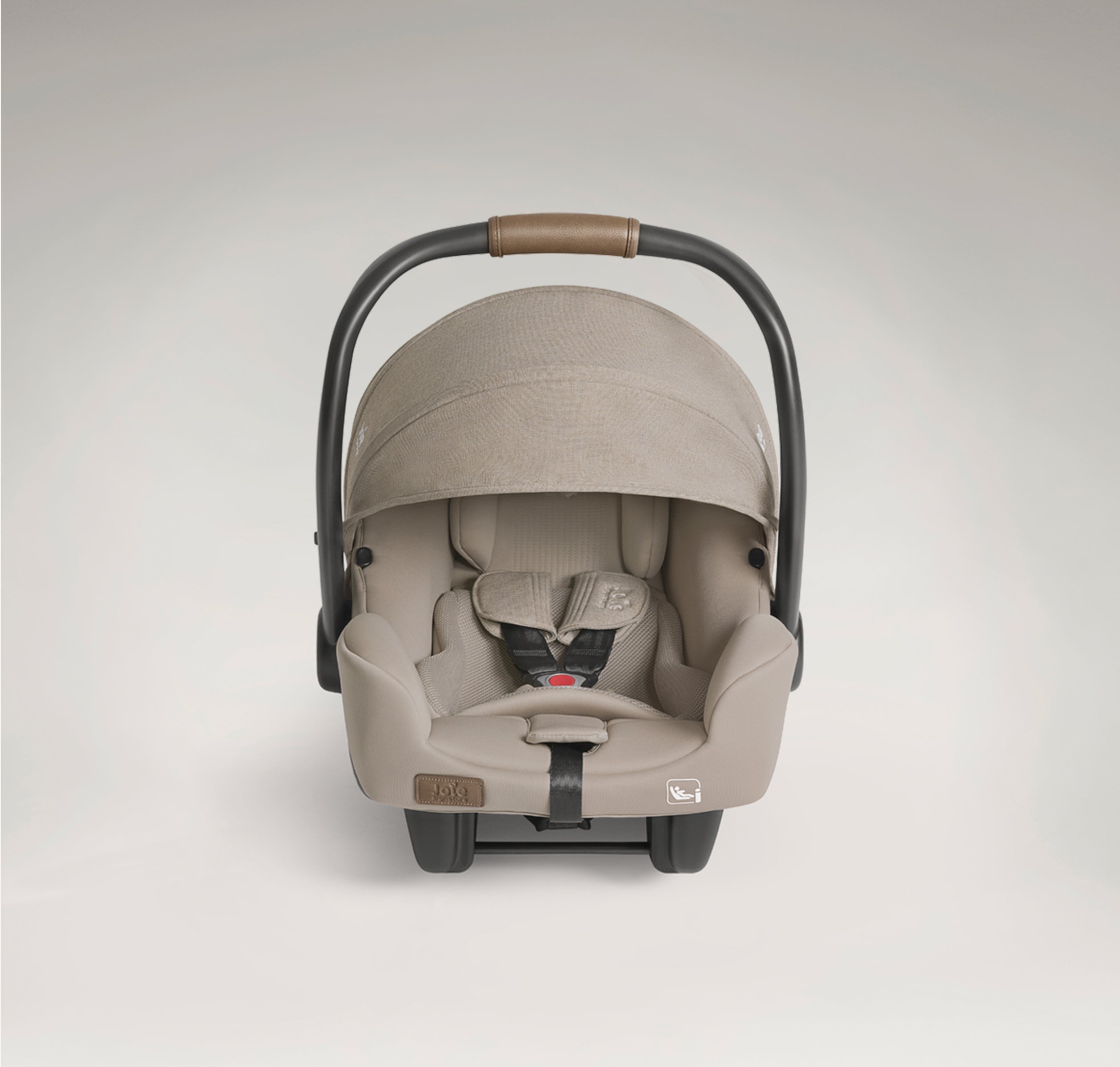 Joie - Scoica auto i-Starter cu tetiera reglabila, 40-75 cm, Sandstone, certificata R129
