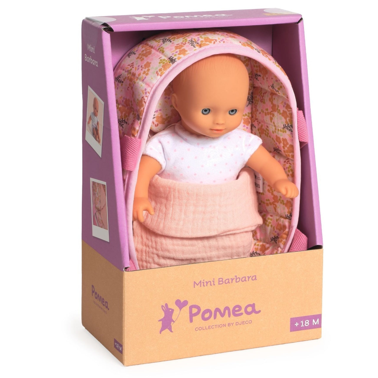 Papusa Barbara cu cosulet, Djeco