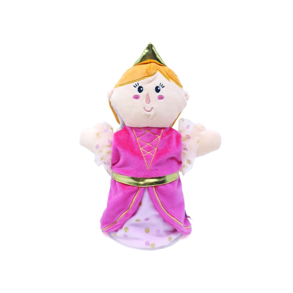 Svoora Papusa de mana cu doua fete Printesa si Cenusareasa 25 cm bumbac, 3 ani+