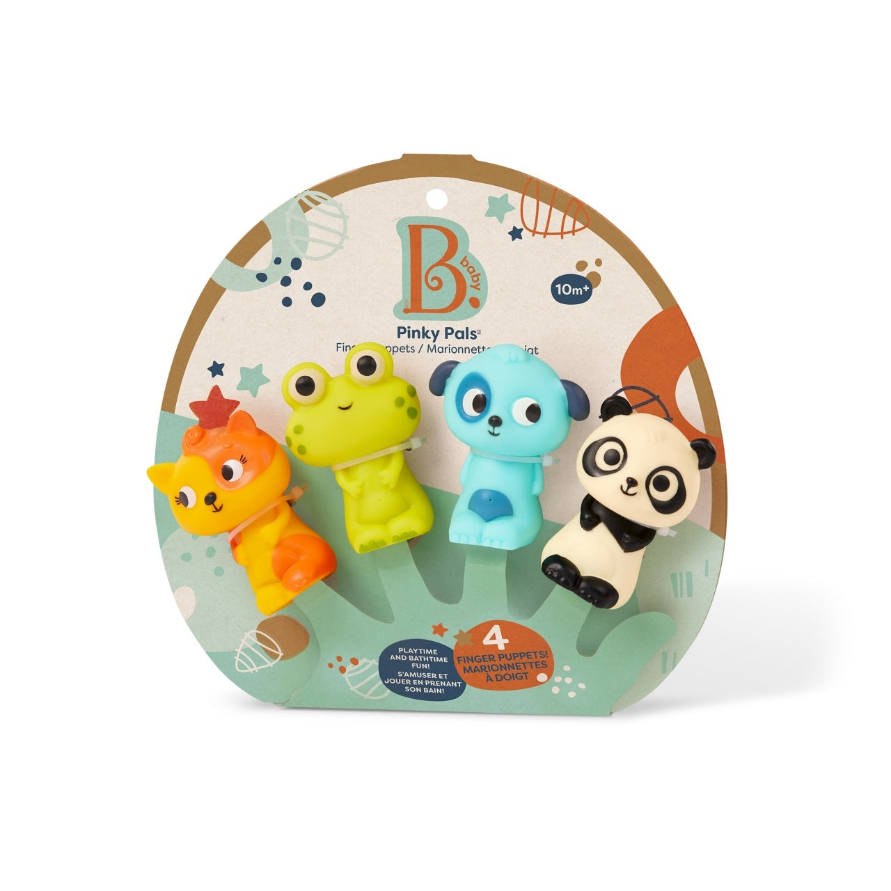 Papusi pentru degete Animale prietenoase B.Toys