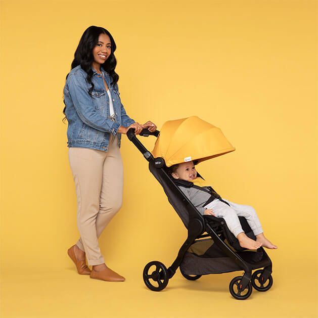 Parasolar Carucior Ergobaby Metro+ Yellow UPF 50+