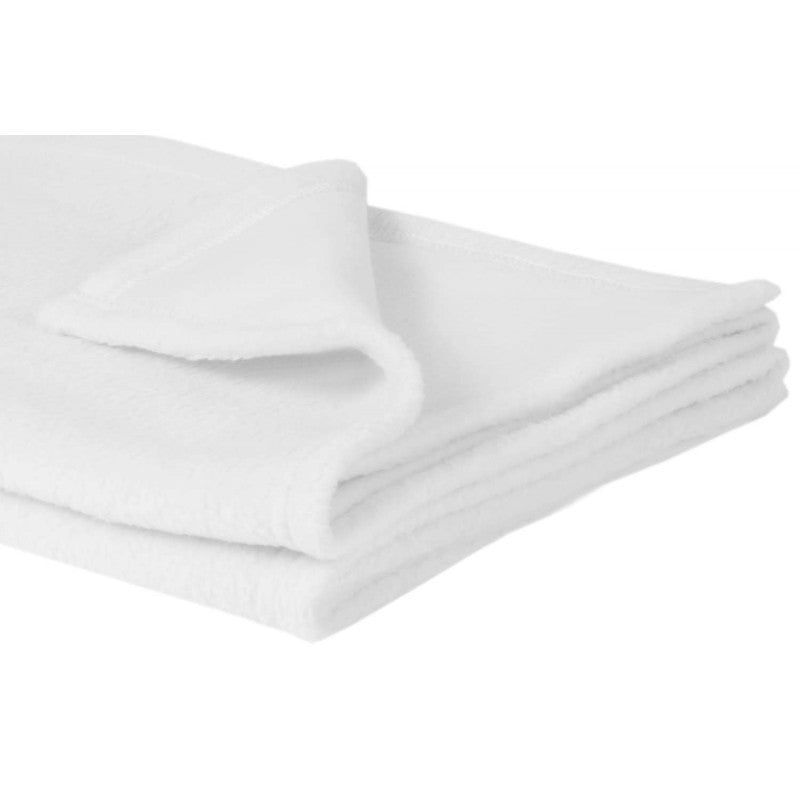 Paturica fleece 100 x 150 cm Alb